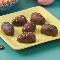 Peanut Butter and Marshmallow Chocolate Eggs image