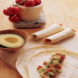 Vegetable-Salad Burritos image