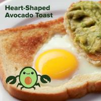 Heart-Shaped Avocado Toast (Cancer) Recipe by Tasty_image