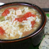 Tomato Chicken Rice Soup_image