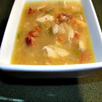 Chicken, Bacon and White Bean Soup Portuguese Style_image