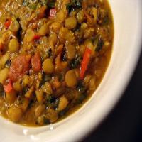 Vegan Green Lentil Curry image