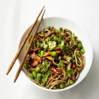 Soba Noodles with Shiitakes and Edamame Recipe - (4.5/5)_image
