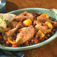 Fiesta Chicken with Peppers & Black Beans image