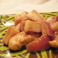 Em and Nic's Apple Chicken_image