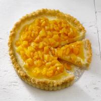 Ricotta Tart with Apricot Compote_image