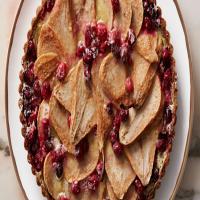Pear-Cranberry Tart image