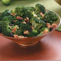 Broccoli with Walnuts and Cherries image