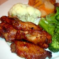 Sticky BBQ Chicken Wings_image