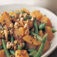 Butternut Squash and Green Beans in a Coconut-Milk Curry_image