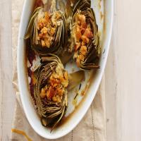Baked Artichokes with Breadcrumbs_image