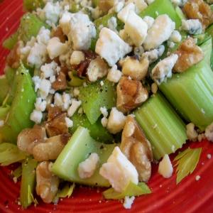 Celery Salad With Walnuts and Blue Cheese image