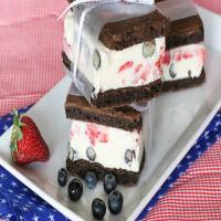Red, White and Blue Ice Cream Sandwiches image