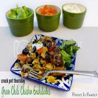Crock Pot Thursday: Green Chile Chicken Enchiladas_image