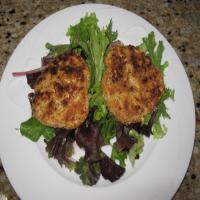 Tuscan Chicken Cakes with Golden Aioli image