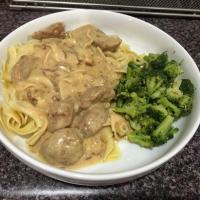 Anna's Amazing Easy Pleasy Meatballs over Buttered Noodles image