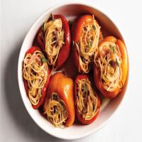 Roasted Peppers with Spaghetti Stuffing_image
