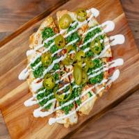 Spanish-Style Chorizo and Shrimp Quesadilla with Chimichurri_image