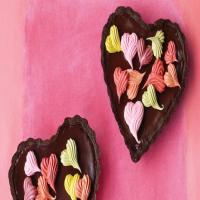 Chocolate Ganache Heart Tartlets image