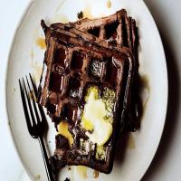 Dark Chocolate Waffles_image