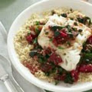 Cod Livornese with Couscous Recipe - (4.3/5)_image