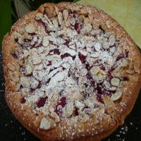Almond Brown Butter Cake With Plums_image