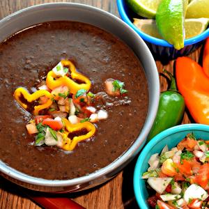 Instant Pot® Spicy Black Bean Soup (Vegan)_image