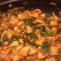 Chicken and Kale Saute With Pasta image