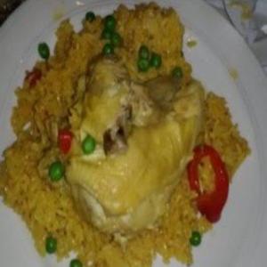 Arroz Con Pollo Valenciana - Columbia Restaurant (Chicken &_image