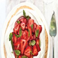 Strawberry Shortcake With Basil_image