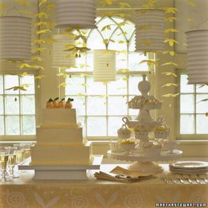 Martha's Meyer Lemon Anniversary Cake Assembly image