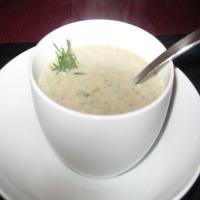 French Mushroom and Scallion Soup image