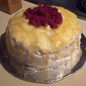 Cheesecake-Stuffed Lemon Cake_image