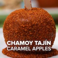 Chamoy Tajín Caramel Apples Recipe by Tasty_image