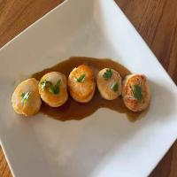 Scallops with Indian Balti Sauce_image