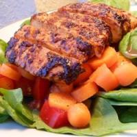 Indian-Style Grilled Chicken Salad_image