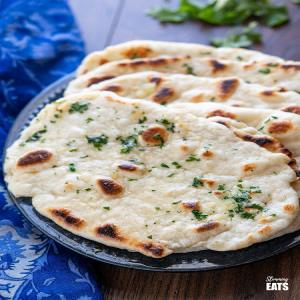 Garlic Greek Yoghurt Naan Bread | Slimming Eats Recipe_image