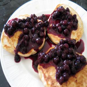 Blueberry Pancakes (Low Gi With Oats)_image