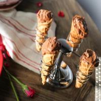 Chocolate-Ginger Mousse Cones_image