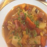 Vegetable Soup with Sweet Potatoes image