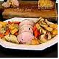 Herb-Rubbed Pork Tenderloin with Fennel and Artichokes Recipe - (5/5)_image