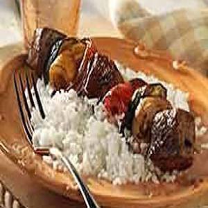 BBQ Grilled Beef Kabobs_image
