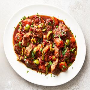 Instant Pot Pork Stew With Red Wine and Olives image