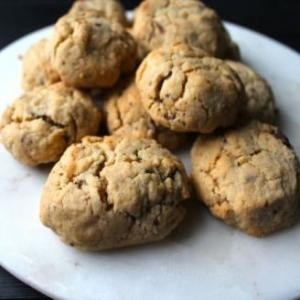 Tahini and dark chocolate cookies_image