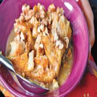 Spiced Caramel-Apple Bread Pudding image