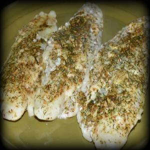 Oven Baked Maine Fish image