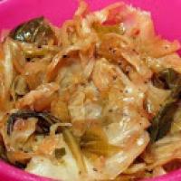 Cabbage and Smothered Collard Greens Recipe - (4.3/5) image