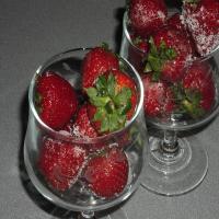 Strawberries Dusted With Cardamom Sugar image