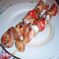 Beef and Shrimp Kabobs image