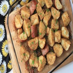 Dukkah Roasted Potatoes Recipe_image